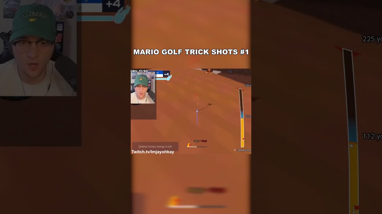 Mario Golf Trick Shot