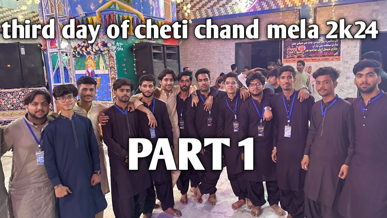 Third day of cheti chand mela 2k24 part 1, Dram scene