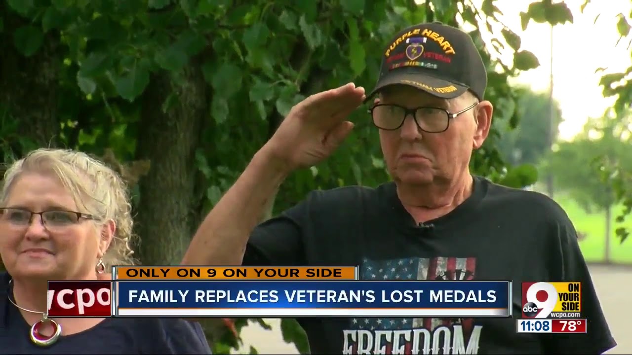 Alexandria Vietnam veteran's family surprises him by replacing lost medals