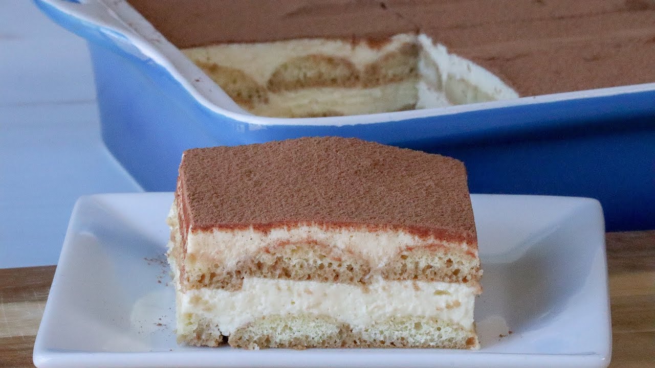 Receta original del Tiramisu