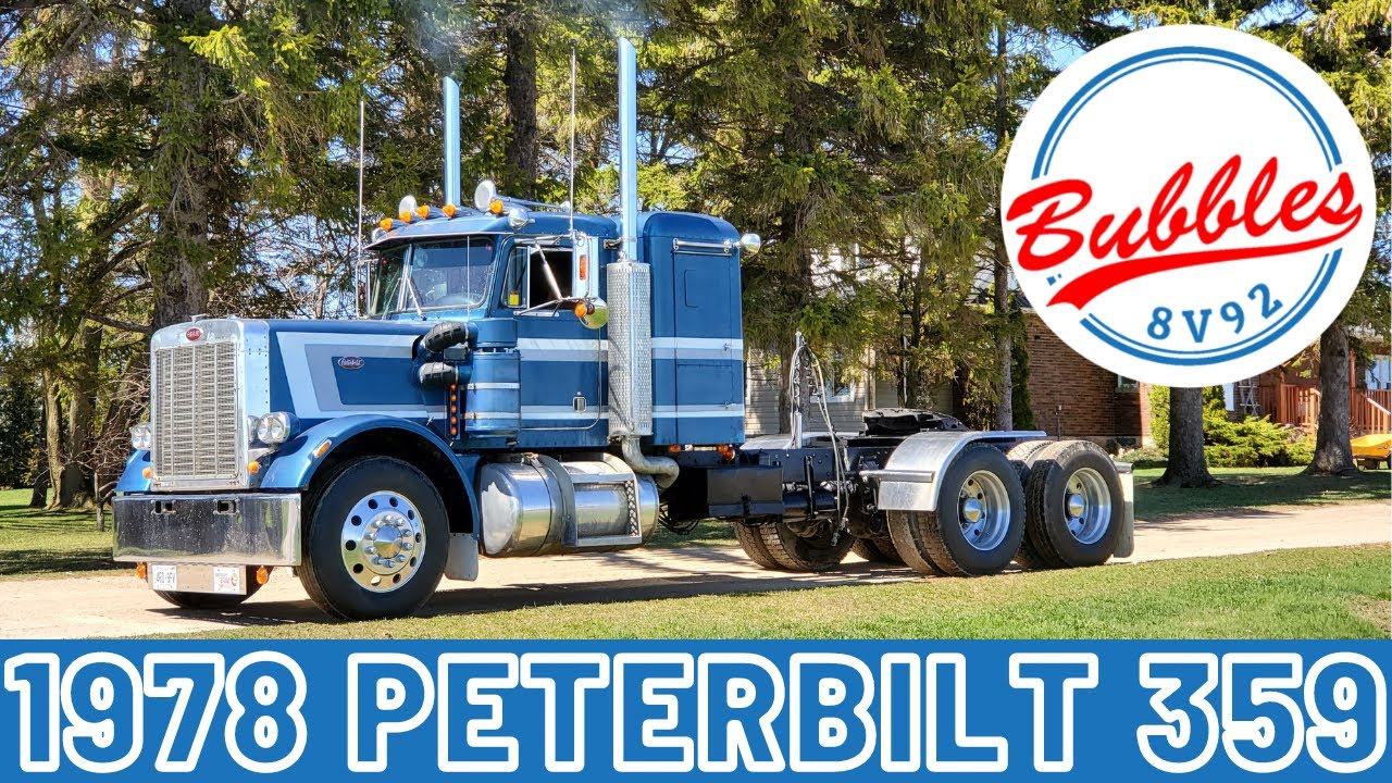 359 Peterbilt: 2 Year walkaround #Peterbilt #359