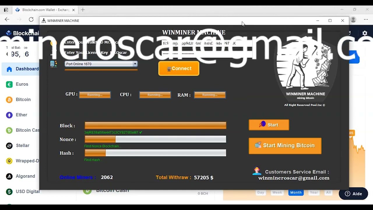 How to mine BTC With real software Free Bitcoin Miner Software Winminer