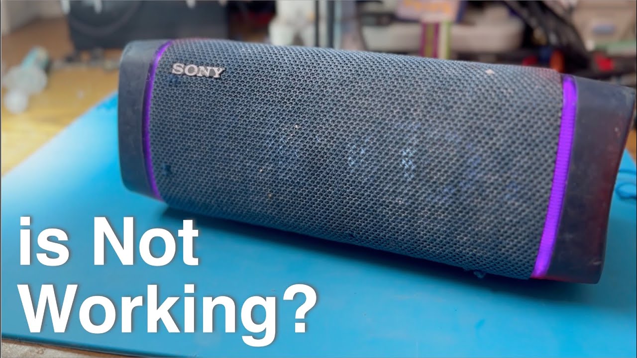 Sony Bluetooth Speaker SRS-XB33 Not Charging ?