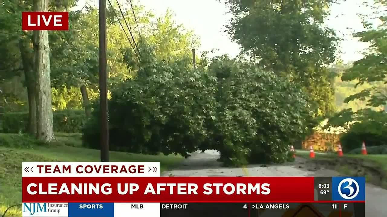 VIDEO: Some homeowners still in the dark from Thursday's storms
