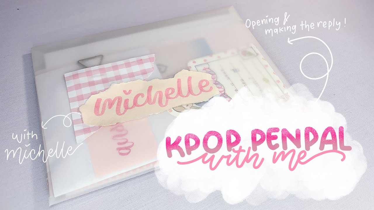 •. Kpop переписка со мной #4 💕🌸 Пишу письмо для Мишель .• || Индонезия