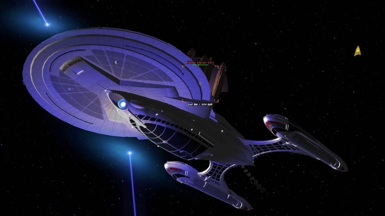 VIEWER REQUEST! The Excalibur Class vs The Delta Quadrant - Part 1 | Star Trek Bridge Commander
