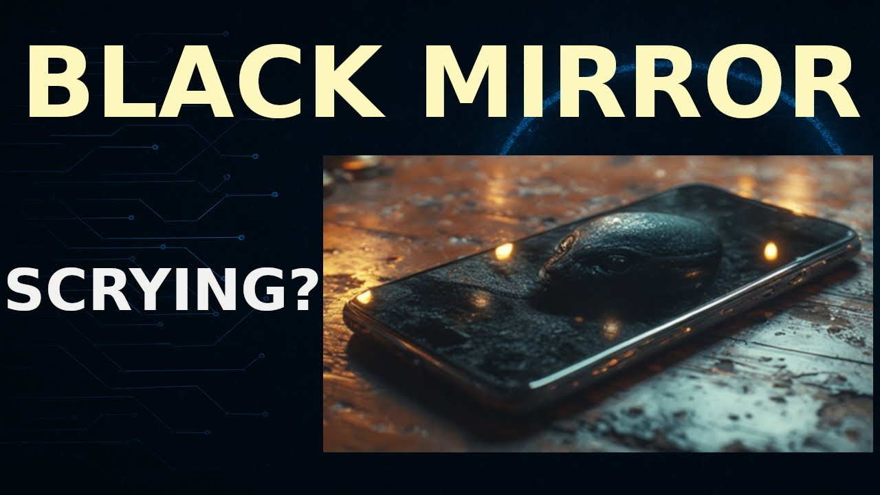 How to Scry Using Your Smartphone Screen - Digital Mirror Magic Explained