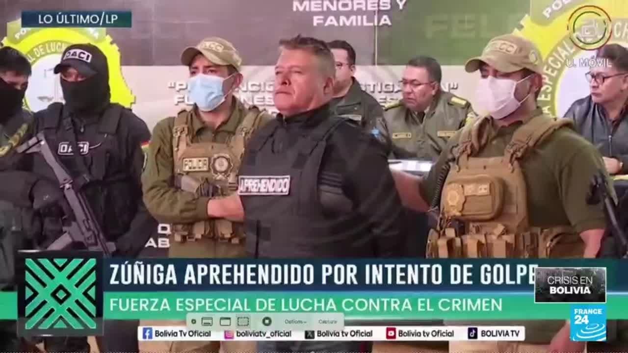 Juan José Zúñiga enfrenta a la Justicia boliviana por guiar alzamiento militar contra Luis Arce