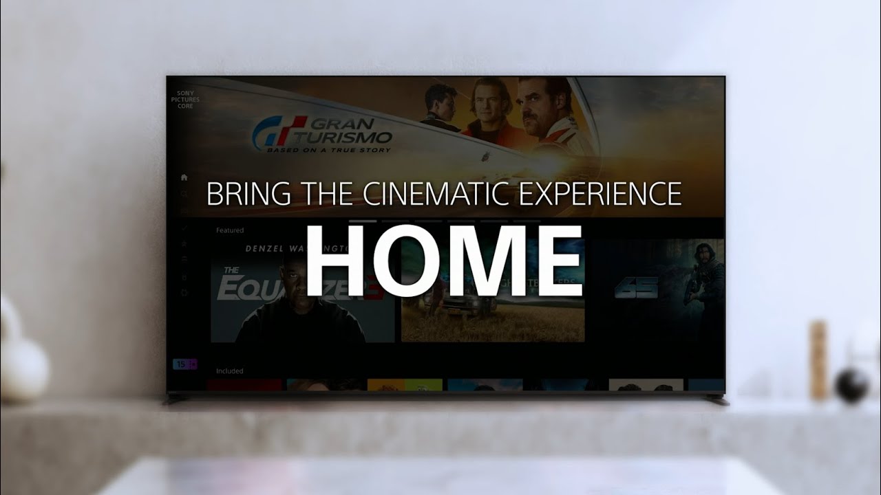 SONY PICTURES CORE - Enjoy movies included with BRAVIA&trade; | Official Video