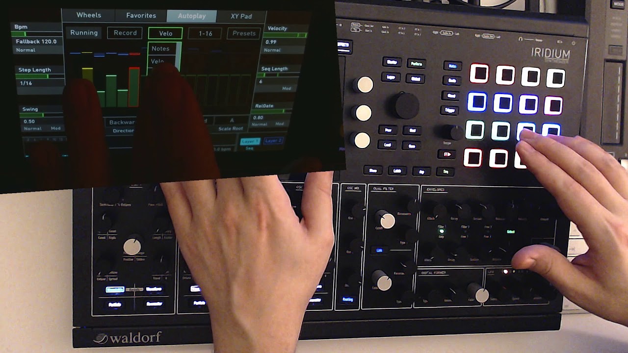 Waldorf Iridium: Sequencer & Waveform Engine