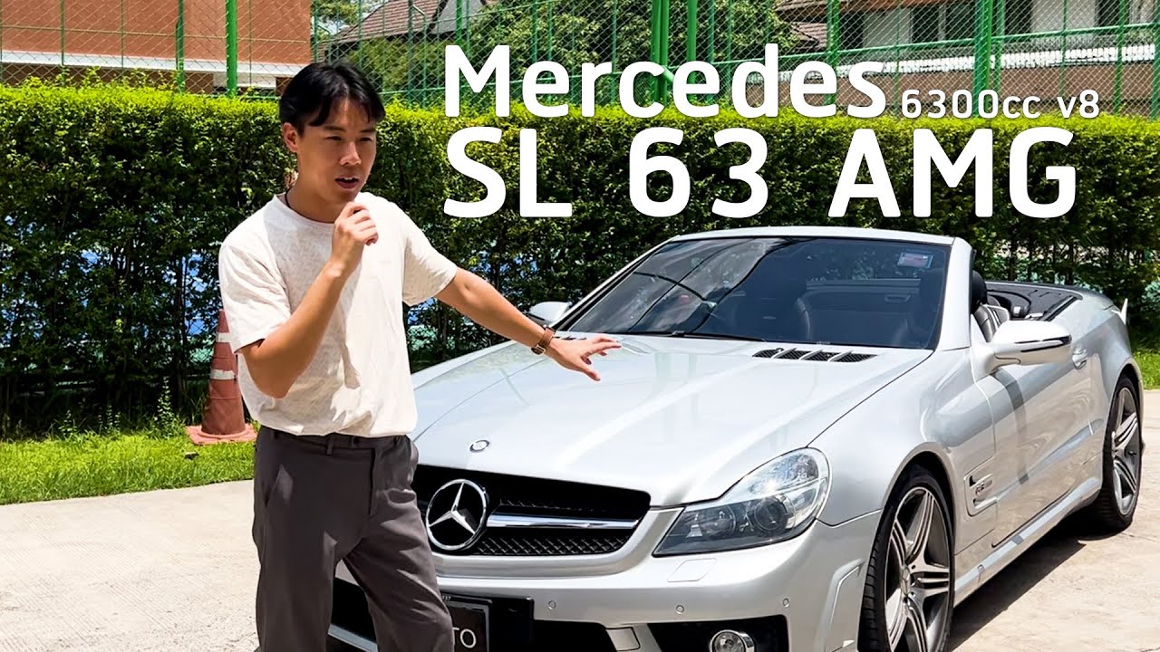 Mercedes SL 63 AMG 6300cc v8