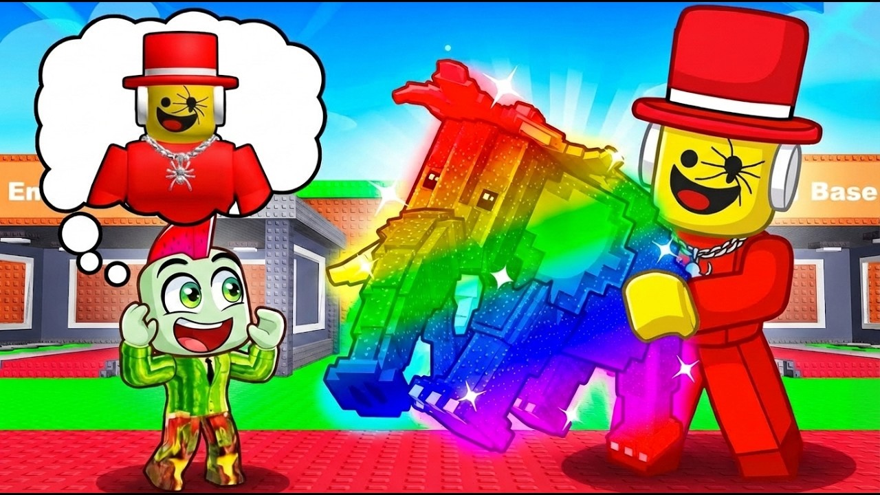 Job Had Dit Geluk Niet Zien Aankomen In Steal A Brainrot... In Roblox!