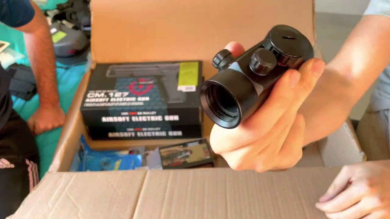 Unboxing airsoft 400€ (taiwangun)