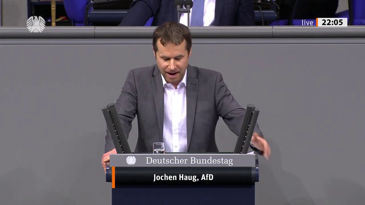 Jochen Haug zur &Auml;nderung des Bundeswahlgesetzes - AfD-Fraktion im Bundestag