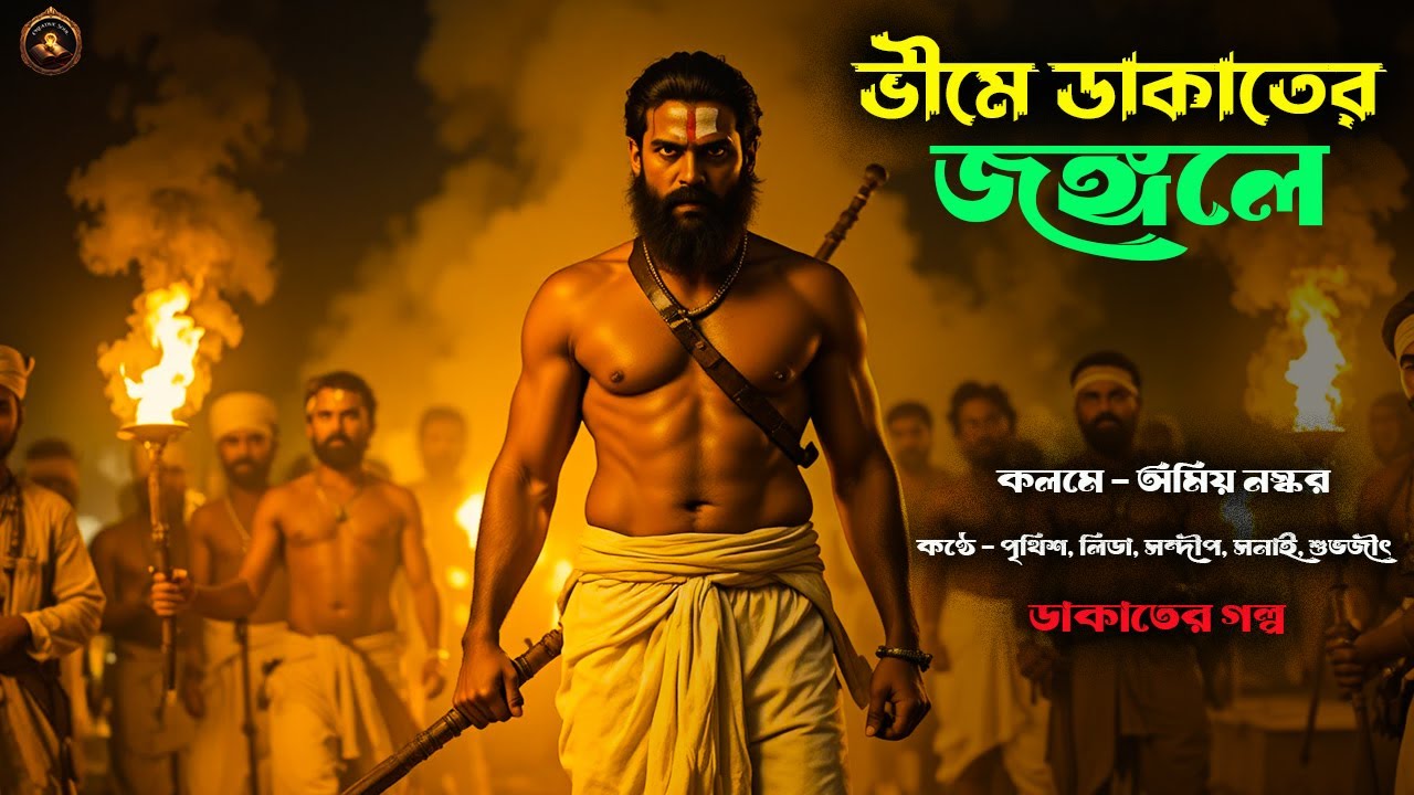 ভীমে ডাকাতের জঙ্গলে | Dakater Golpo | Bengali Audio Video Story |