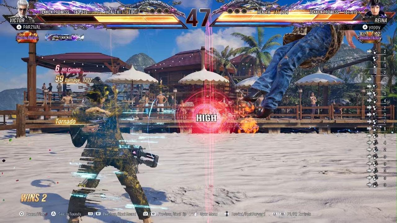 TEKKEN8 Victor vs Reina
