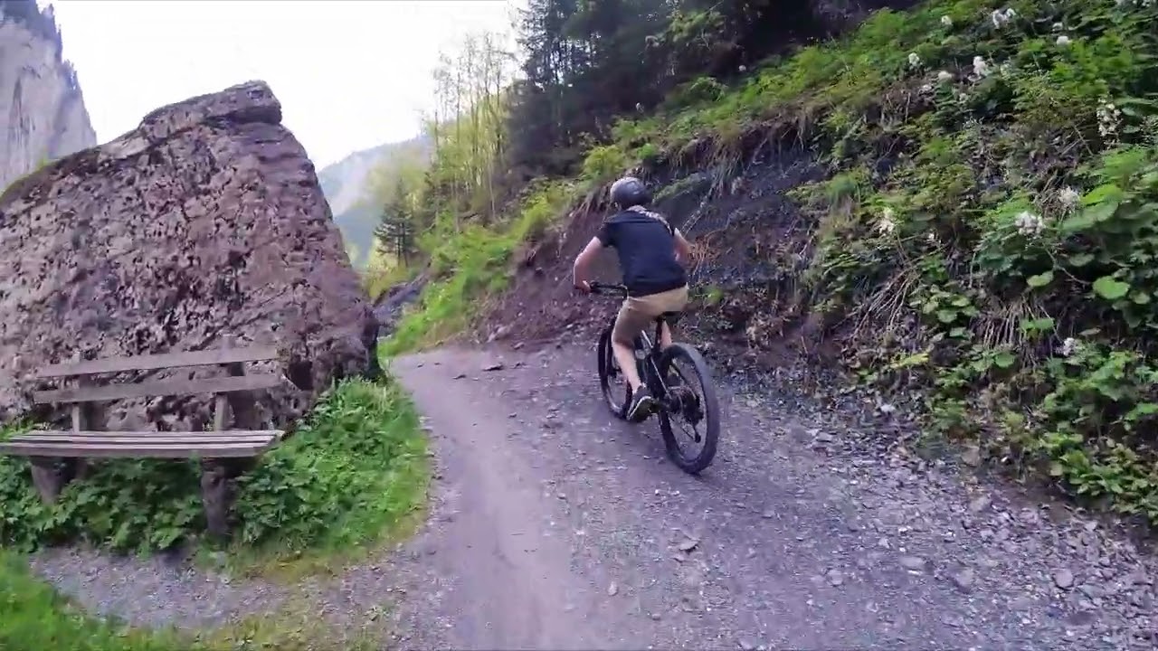 DNN Connect 2023 Mountainbike descent of la Braye