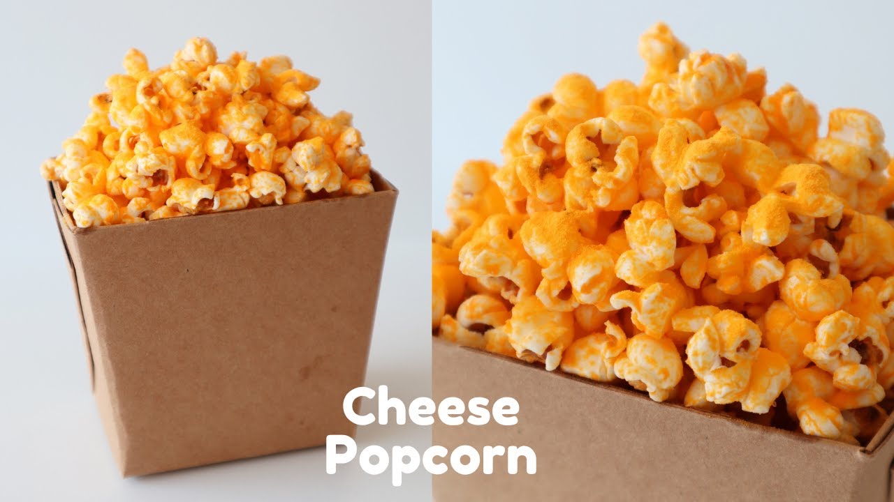 How to make Cheese Popcorn at home | Super quick and easy! 🧀🍿