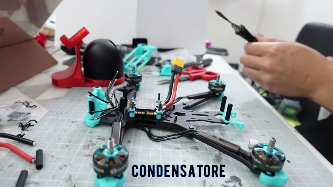 Come Costruire un Drone FPV: Passaggi e piccoli consigli Tutorial ITA Build pulita e ordinata