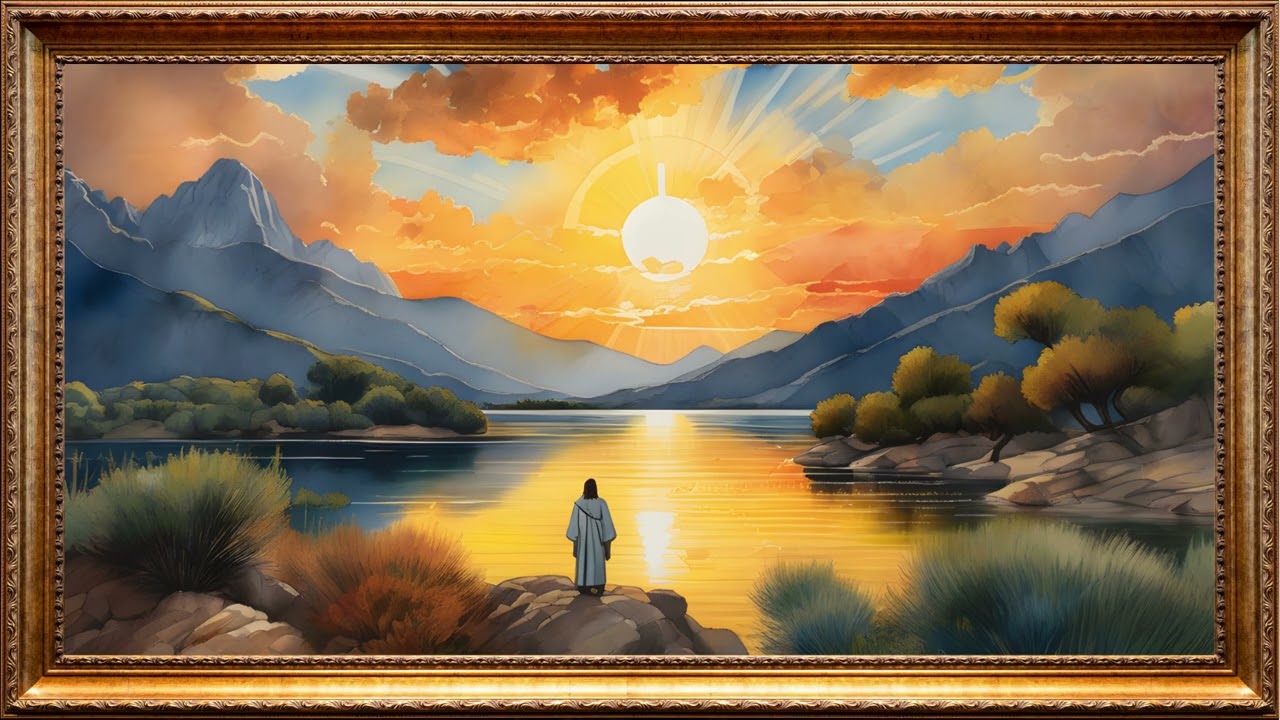 Luxury Art Vintage Oil Painting | Framed Art Aesthetics Screensaver for TV