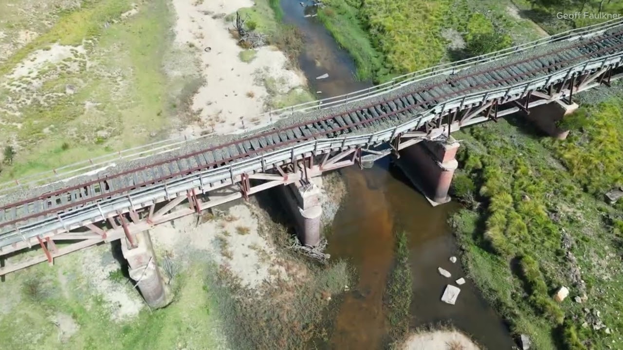 Compilation of rail bridges, trains and tunnels in south east QLD and a couple in NSW 4k drone