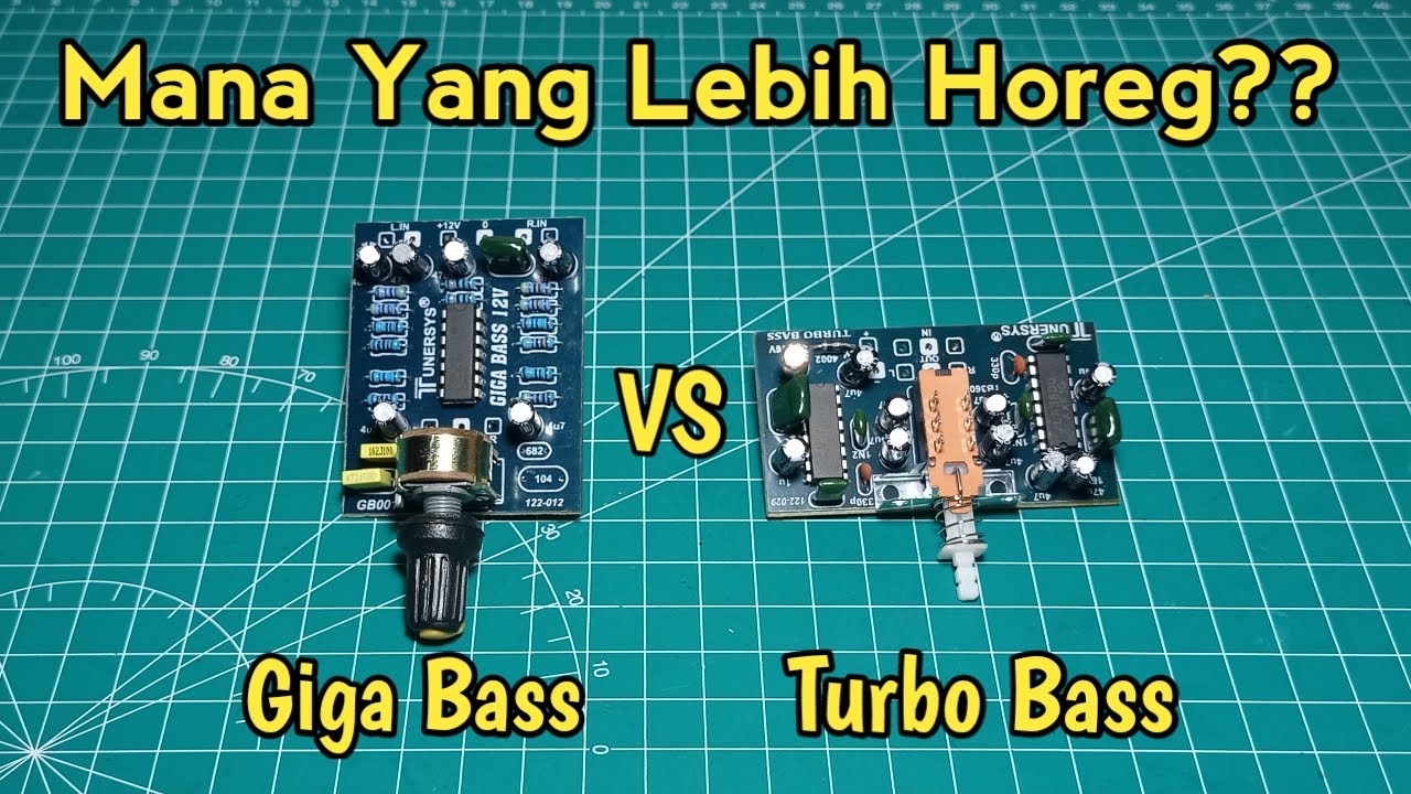 Perbedaan Giga Bass dan Turbo Bass Ternyata Seperti Ini.......