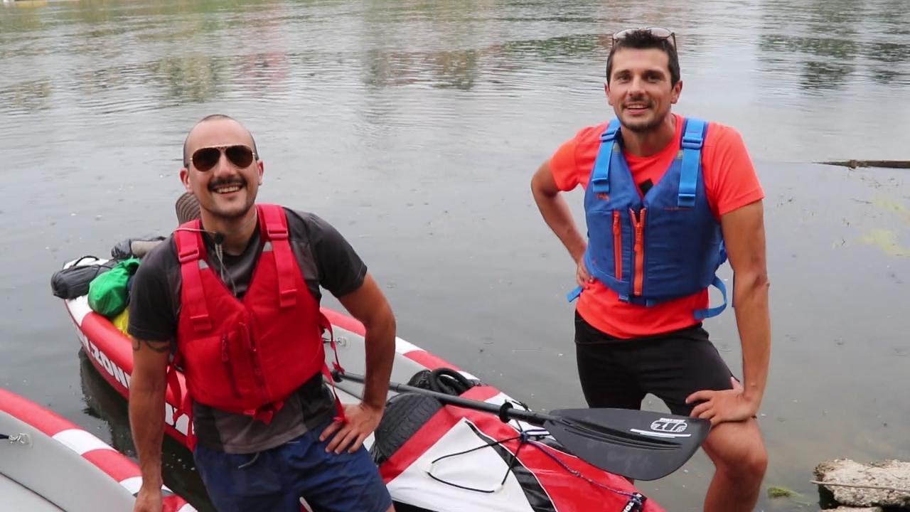 In canoa da Sesto Calende a Pavia lungo il Ticino: l'impresa di due pavesi