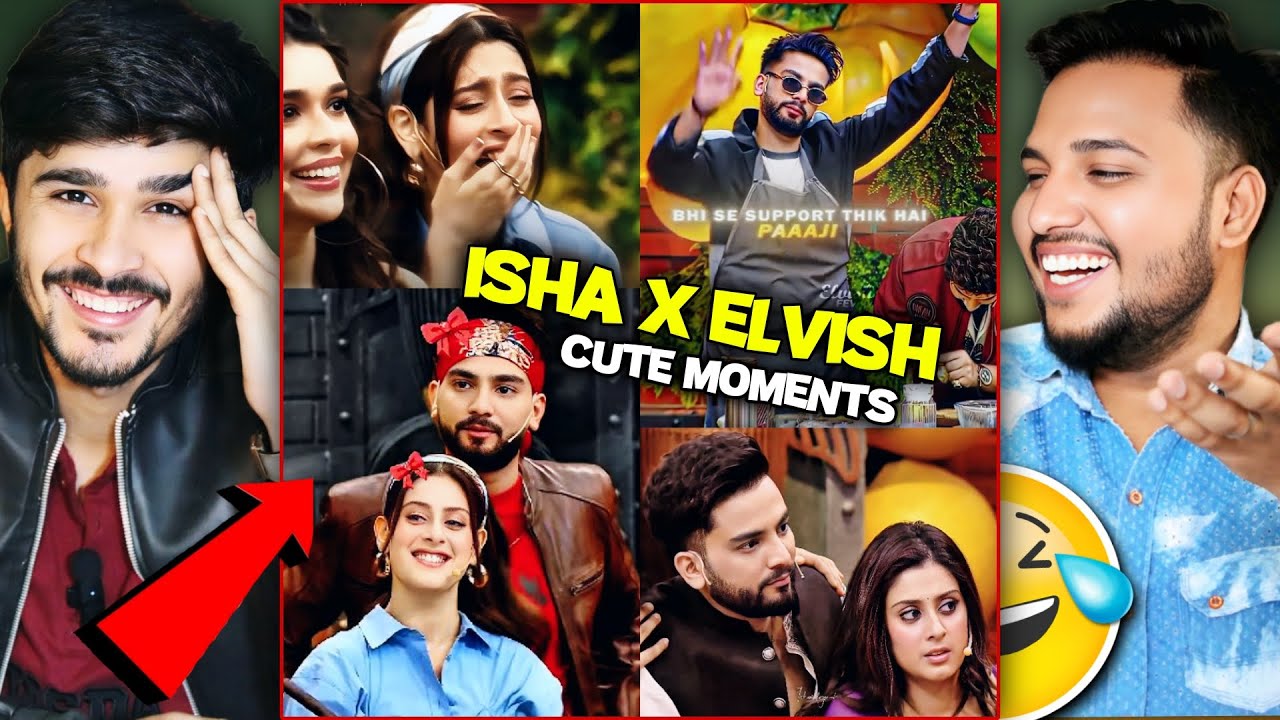 Laughter Chef S03 Elvish Yadav & Isha Malvyia Funny & Chaotic Moments Reaction 😂🔥| #elvishyadav