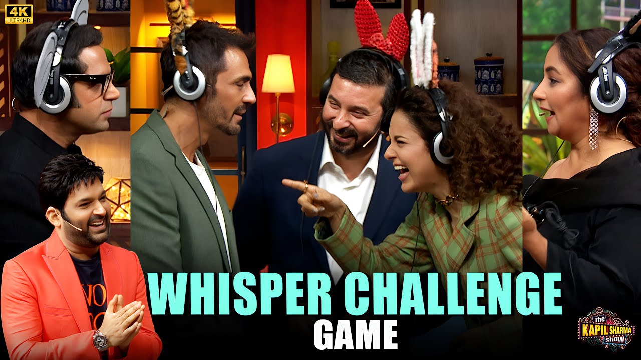 Whisper Challenge Game| The Kapil Sharma Show| #comedy