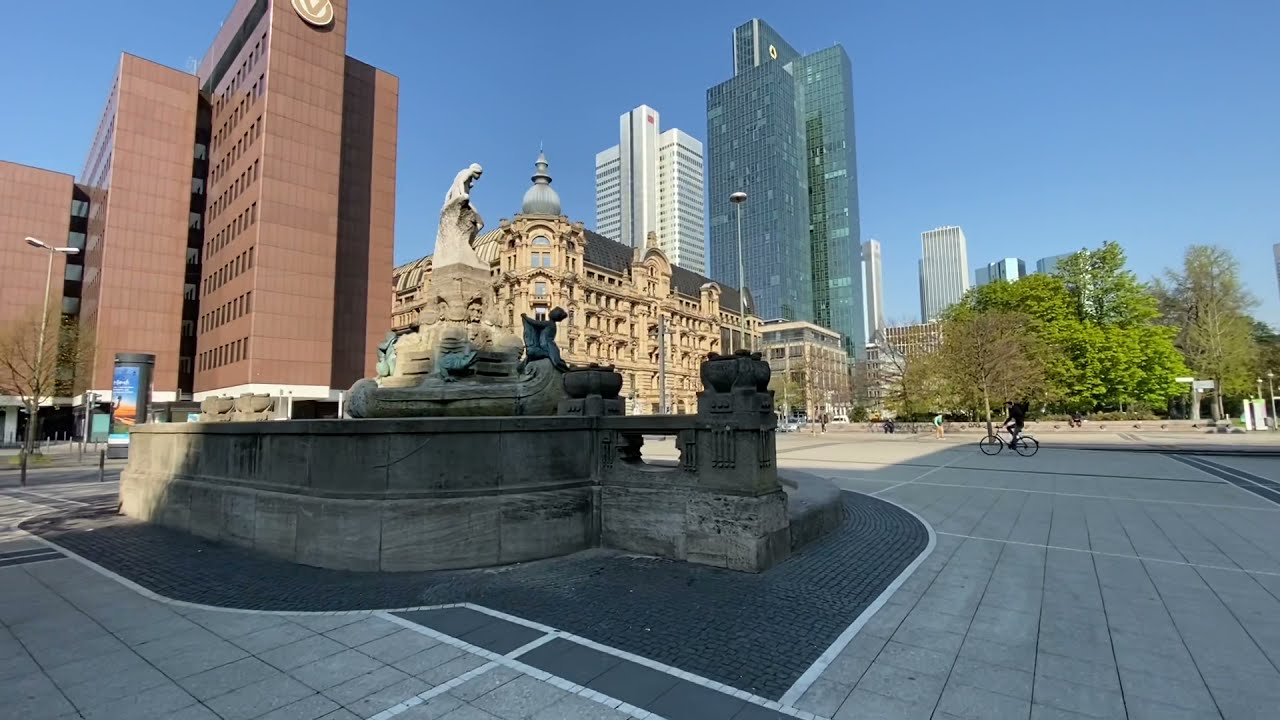 Walking The Frankfurt Wallanlage Part 1