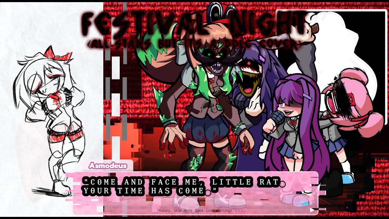 Festival Night (All Stars but it's a DDLC Cover)