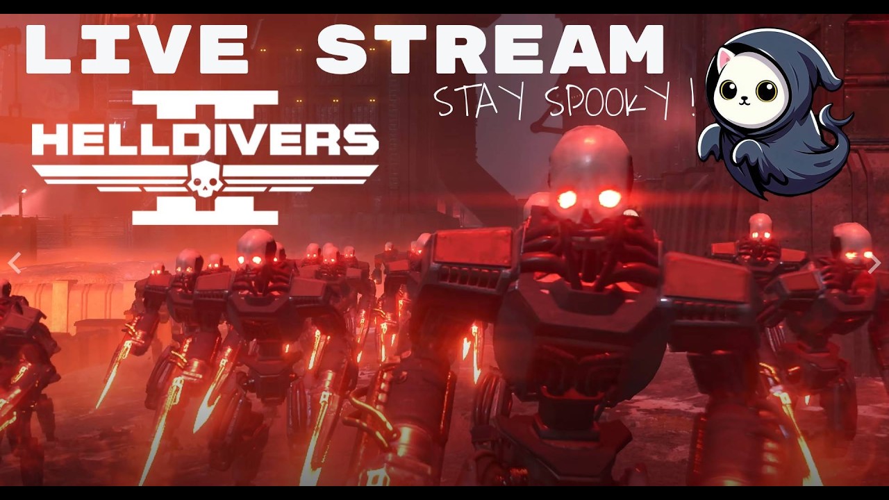 STREAM. HELLDIVERS 2. #24. Machinery Of Oppression Update. Come chill with Ghost
