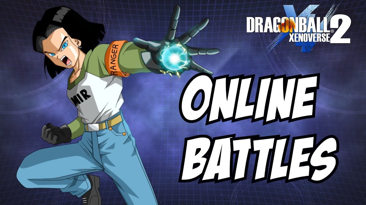 Dragon ball Xenoverse 2 DB super Android 17 Gameplay - 1v1 and 3v3 Online Matches