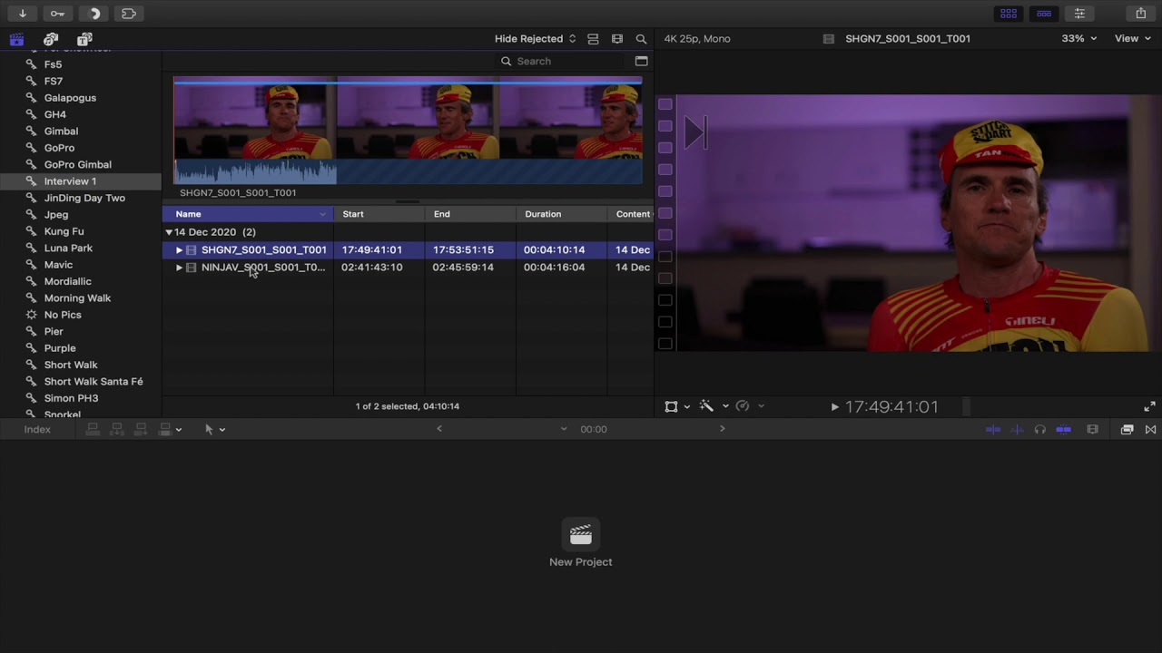 Cinematographer's Guide to Showreels in Final Cut Pro