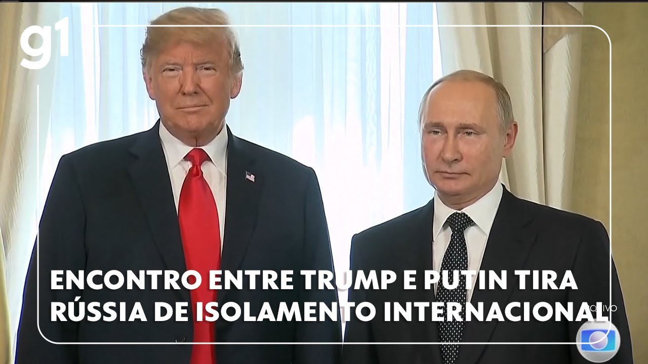 Encontro entre Trump e Putin tira a Rússia de isolamento internacional de três anos