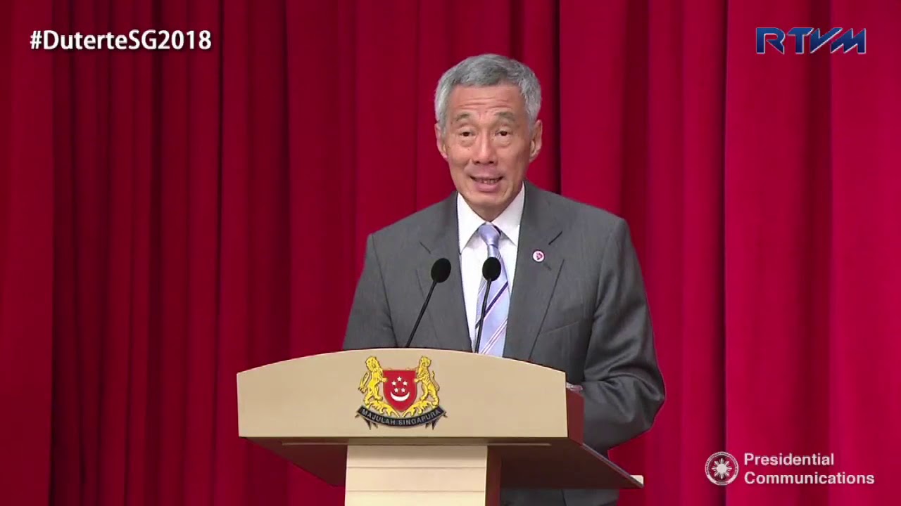 Working Dinner hosted by Singapore Prime Minister Lee Hsien Loong