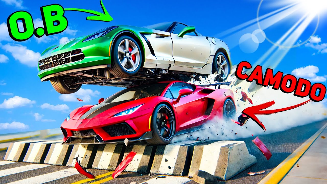 Reversed Speed Bumps but They Keep Getting Worse in BeamNG Drive!