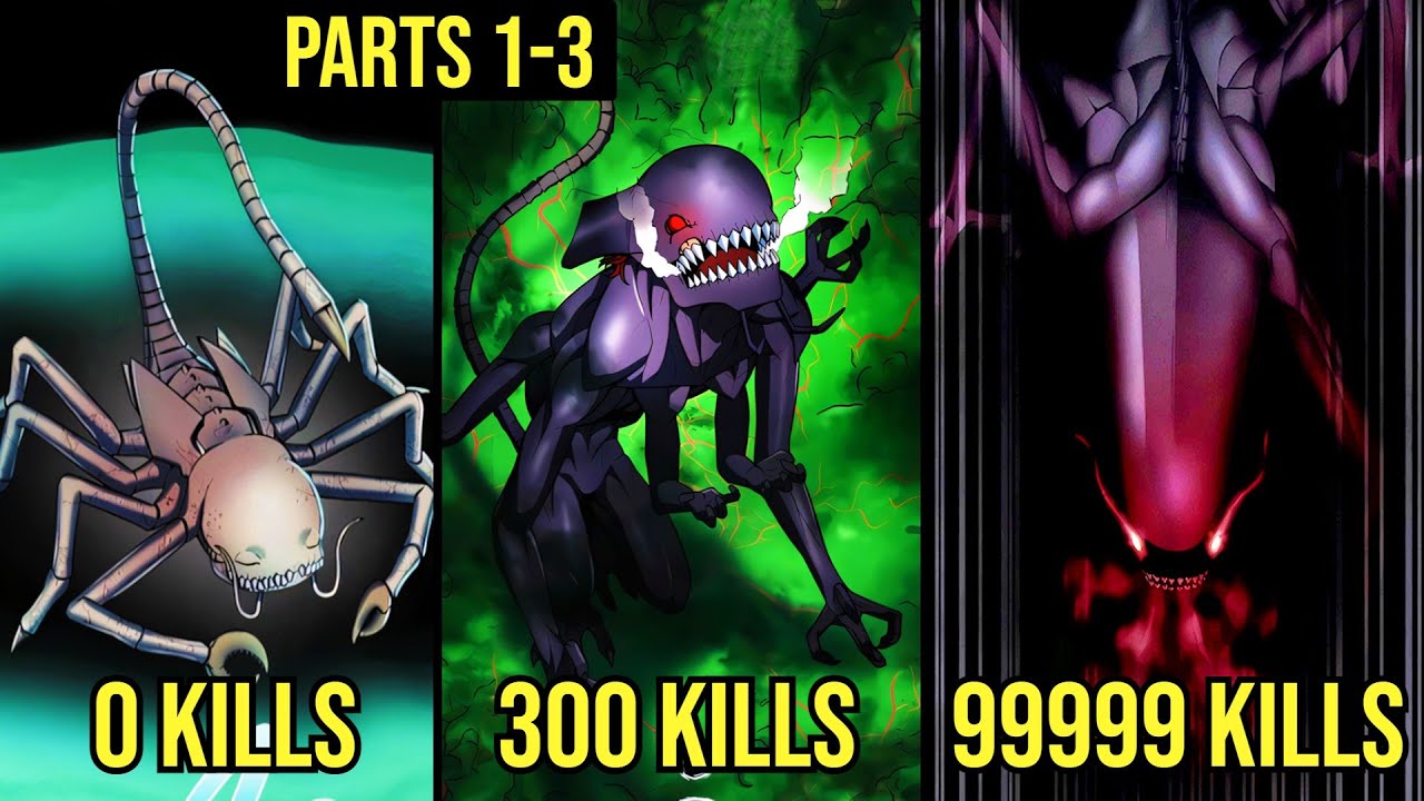He Is Reborn As A Parasite And Eats Humans To Evolve! | Part 1-3