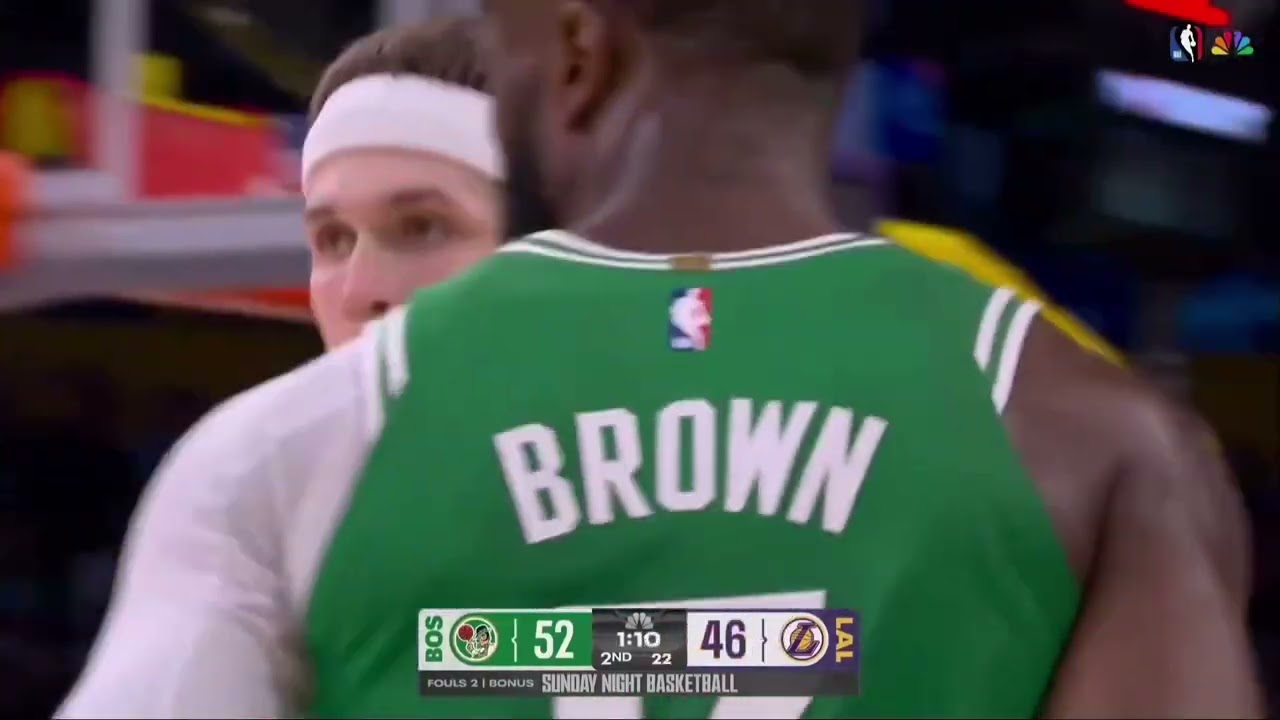 Tactical Breakdown: Luka Doncic High Post Gravity Exploiting Lakers Baseline Help Rotations