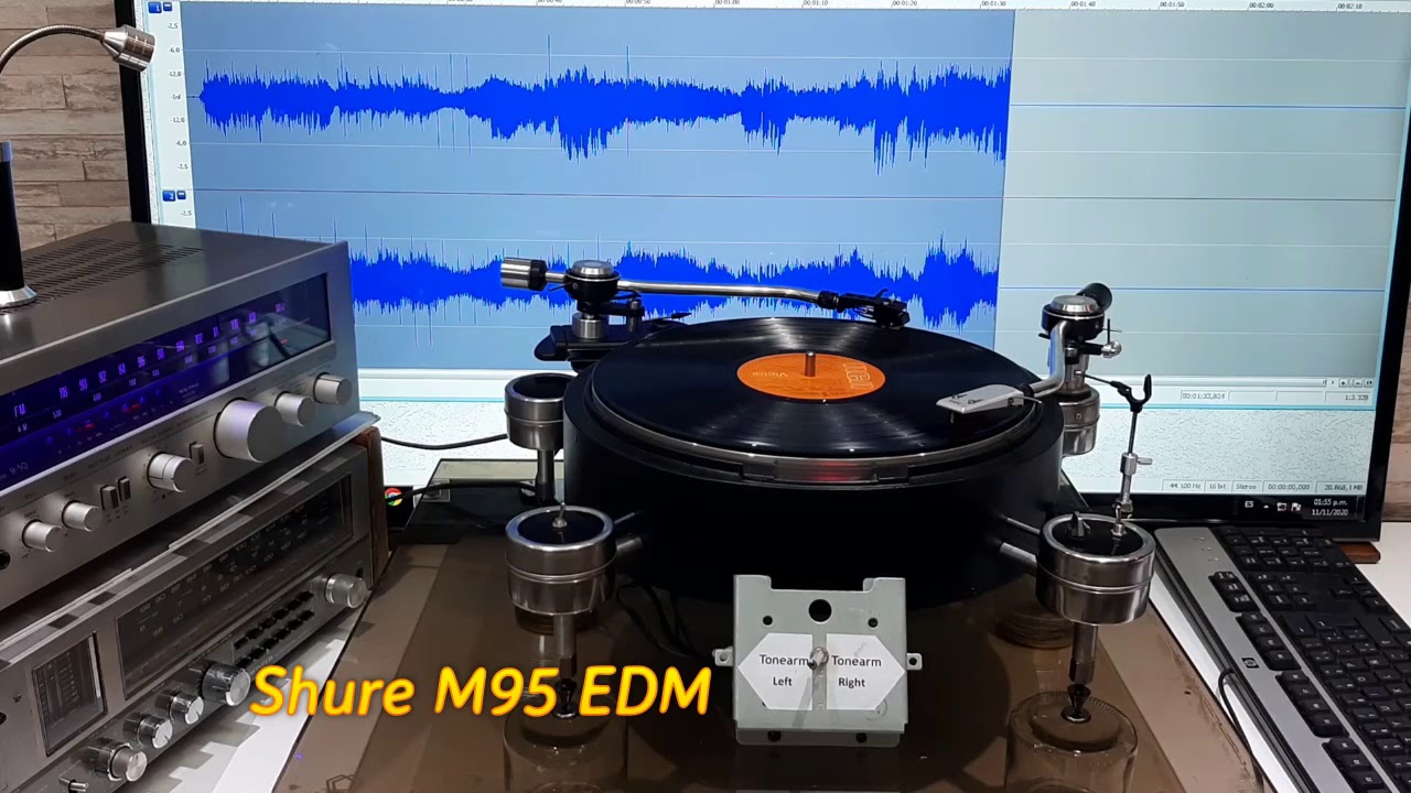 Ortofon 2m Red  vs. Shure M95 EDM