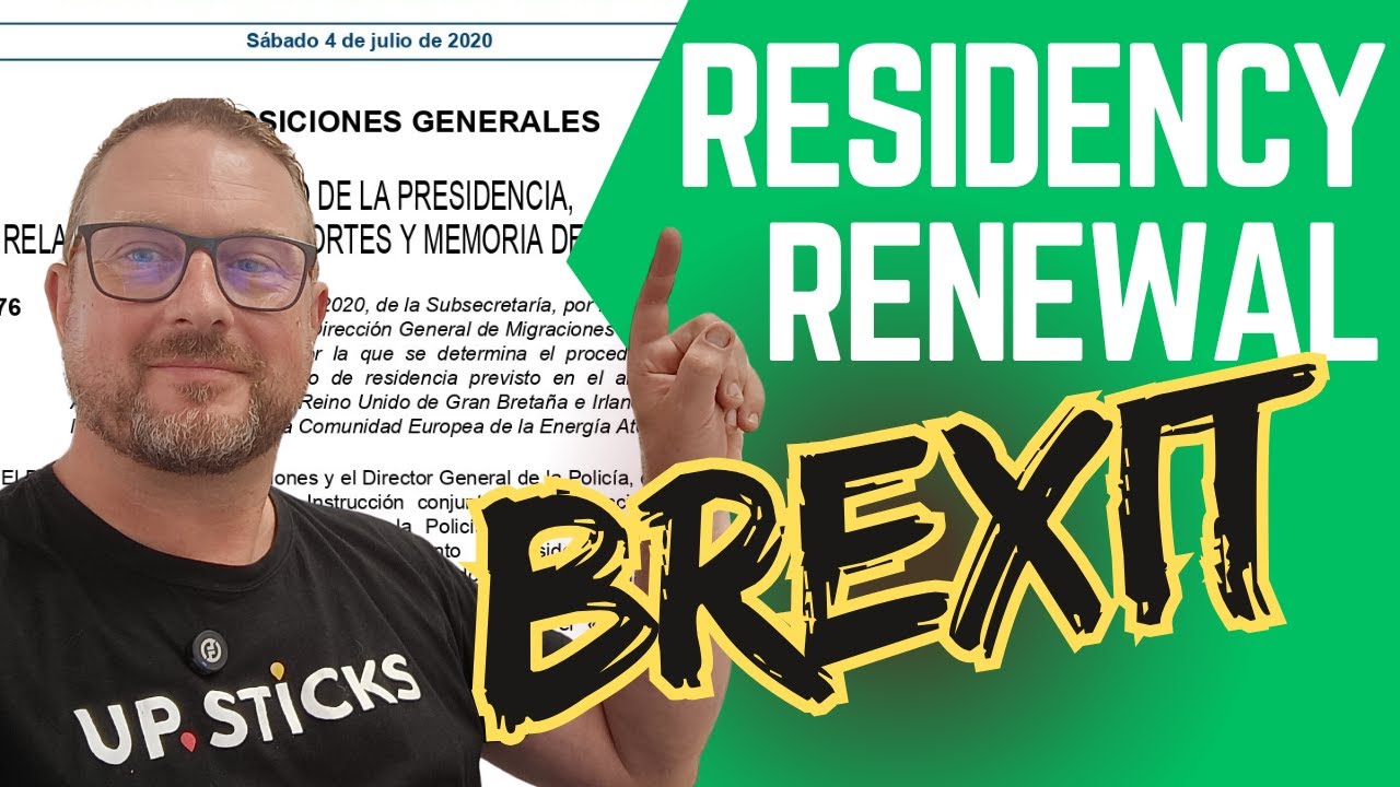 Brexit TIE Renewal in Spain 2025 BIG UPDATE  What You MUST Know #upsticksspain #Brexit
