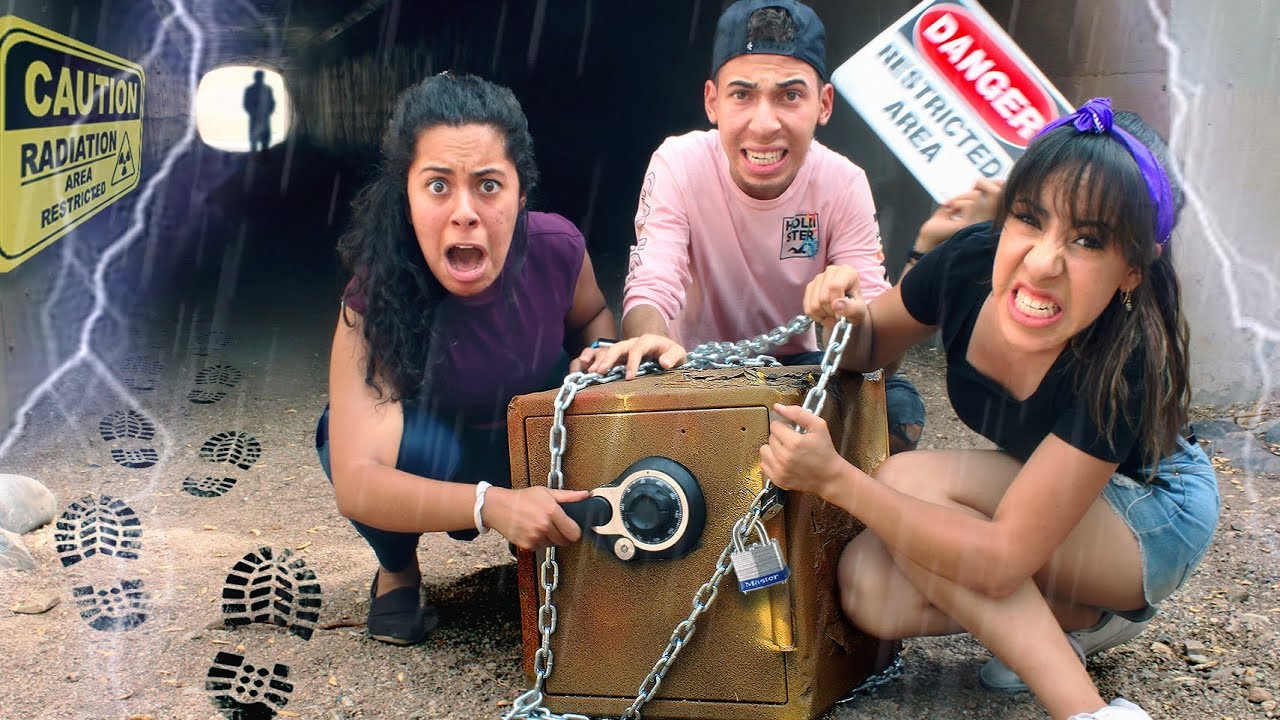 We found the Hacker's ABANDONED SAFE in a Secret Tunnel during a THUNDER STORM! (Hacker | Episode 2)