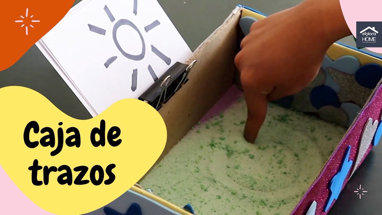 CAJA DE TRAZOS // Actividades para mejorar la motricidad fina de los niños