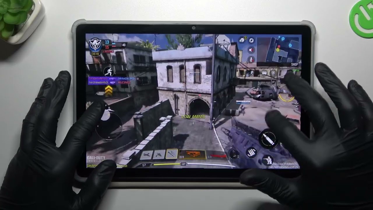 Gameplay Preview On Blackview Tab 13 Call Of Duty Mobile