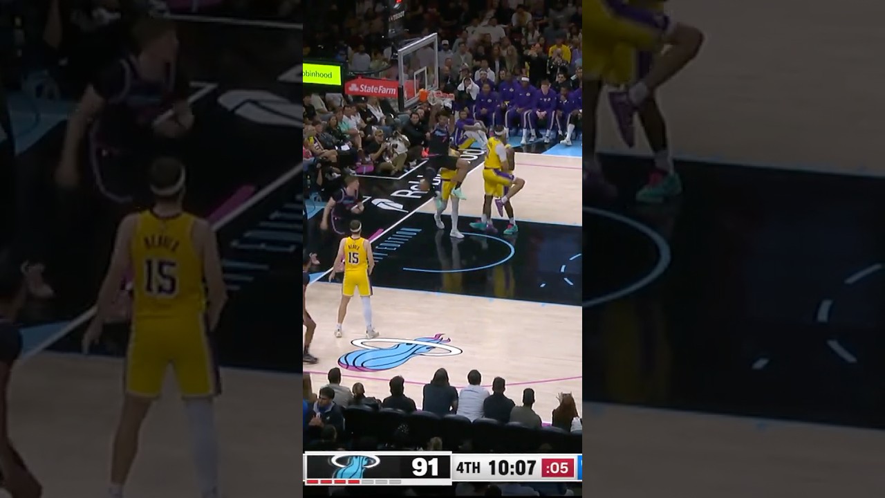 CRUSH it L’el 💪#nba #highlights