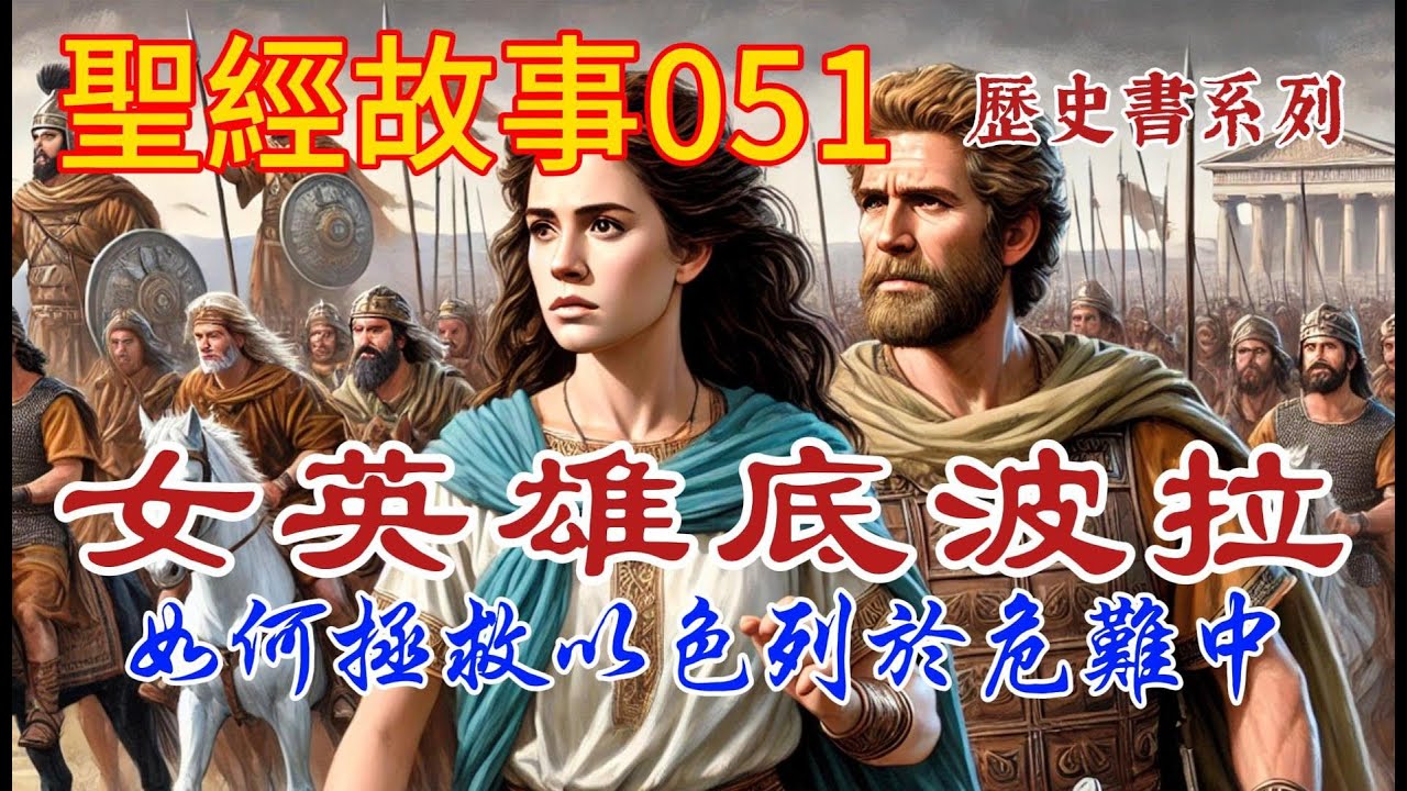 《士師記》第二話：女英雄底波拉。底波拉是如何拯救以色列於危難中。 【#聖經故事/#圣经故事 第051期】