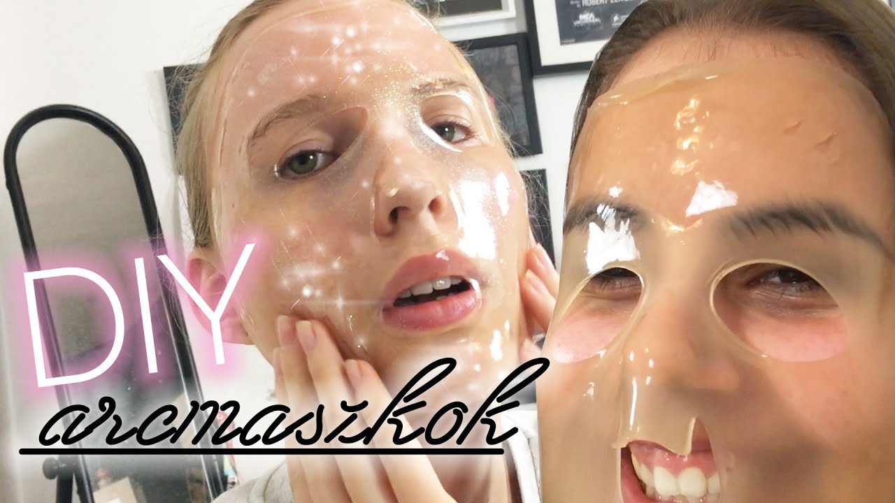 S&ouml;r&ouml;s-glitteres arcmaszk! | DIY maszkk&eacute;sz&iacute;tő g&eacute;p