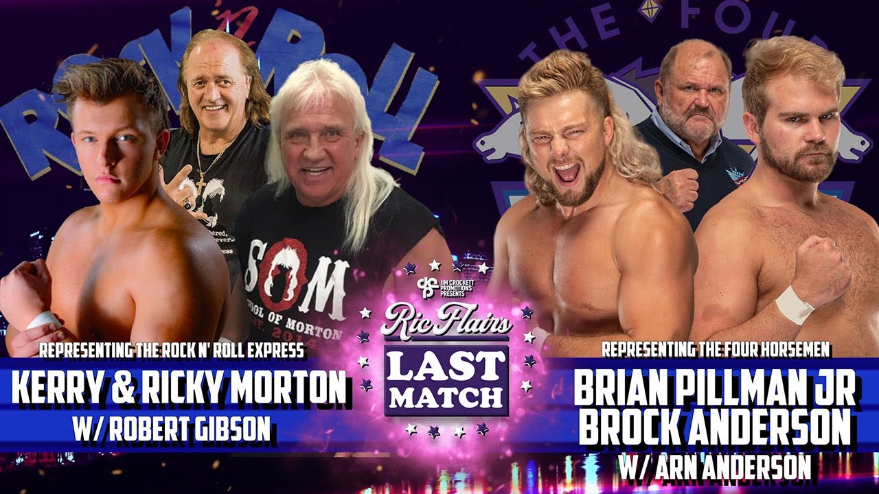 Jim Crockett LEGACY Match | Ricky & Kerry Morton vs Brock Anderson & Brian Pillman Jr. *FULL MATCH*