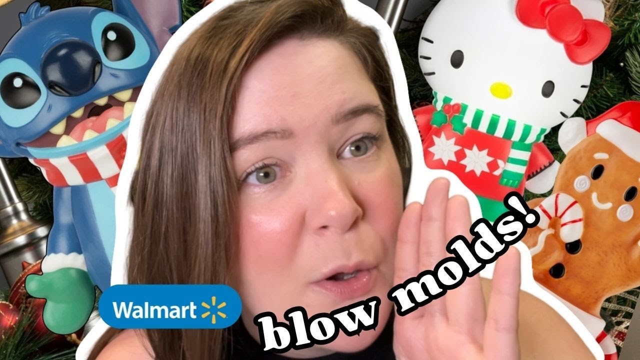 New Walmart Christmas Blow Molds for 2024!