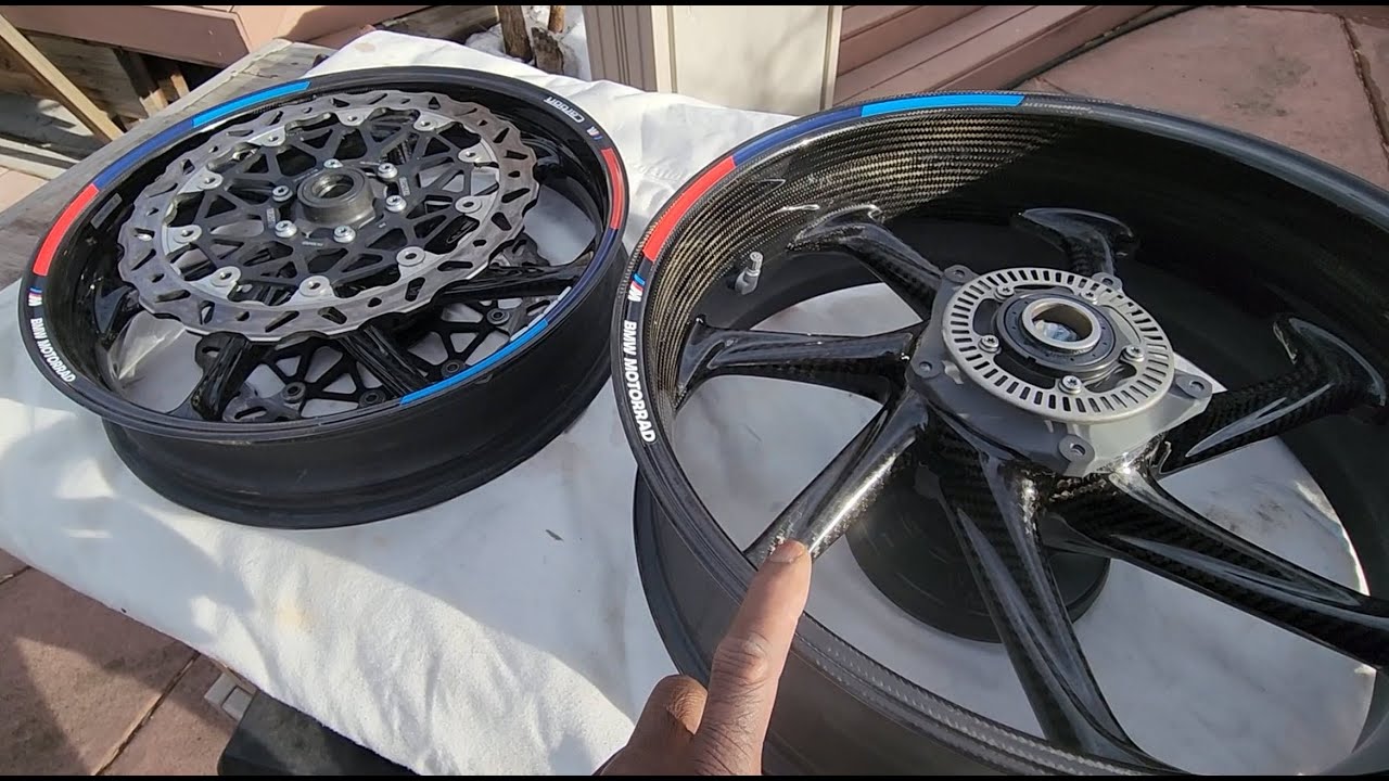 FAIL: bmw m carbon wheels on m1000xr- product leaking/defect